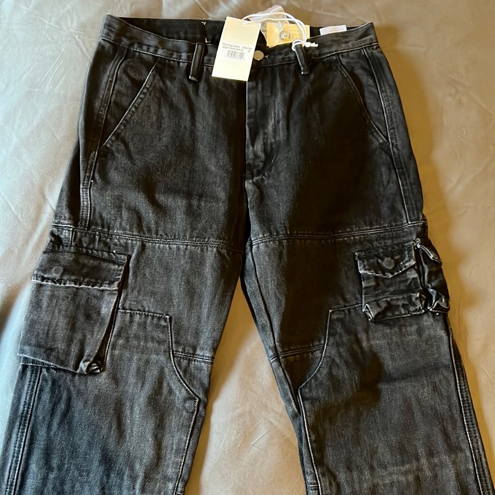 NWT Mnml denim cargo pants